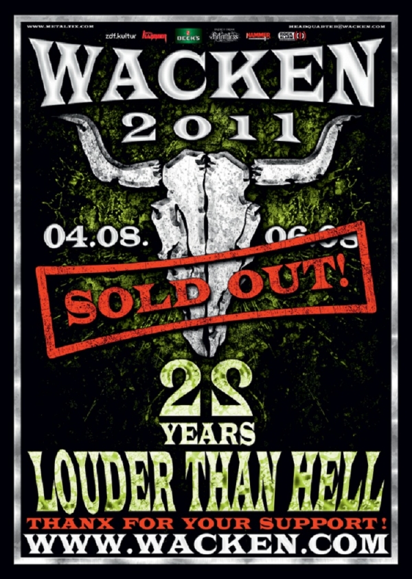 Trivium beim Wacken Open Air 2011!!