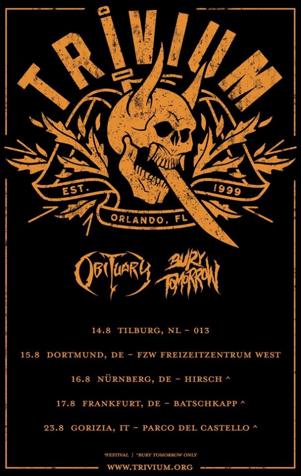 Supportbands für die Off Dates bekannt gegeben!