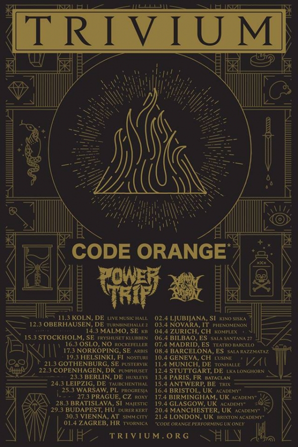 Trivium Tour 2018 bestätigt!